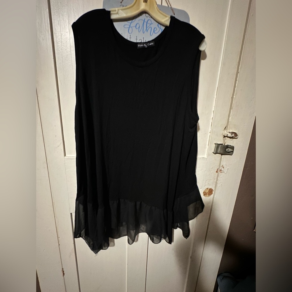 Black 3xl women’s tank